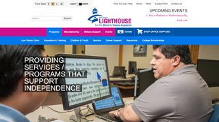 Programs | San Antonio Lighthouse for the Blind