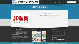 Register|LTE|LifeTimeEarn|Earn Money Online MLM