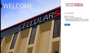 Sign In - Cellular Sales