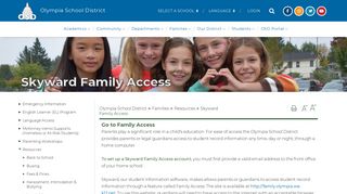 Skyward Family Access - Olympia School District