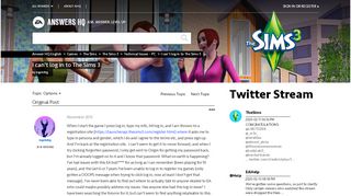 Solved: I can't log in to The Sims 3 - Answer HQ