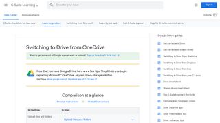 Switching to Drive from OneDrive - Google Support
