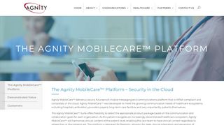 The Agnity MobileCare™ Platform - Healthcare Communication