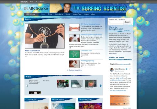 The Surfing Scientist › The Surfing Scientist (ABC Science)