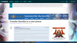 Transfer Savefile to a new phone | Summoners War Sky Arena Wiki ...