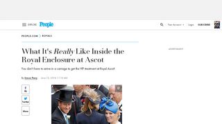 What It's Really Like Inside the Royal Enclosure at Ascot ...
