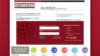 WVNCC - Student Portal