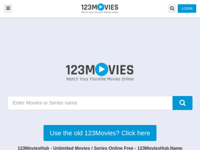 123Movies : Movies and Series Online 123MoviesHub