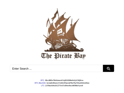 The Pirate Bay - Search Movies, Torrents | ThePirateBay.org