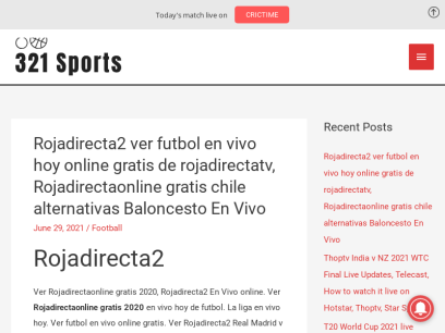321 Sports - Daily Sports Updates