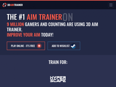  3D Aim Trainer: Best Game to Test &amp; Practice your FPS Aim