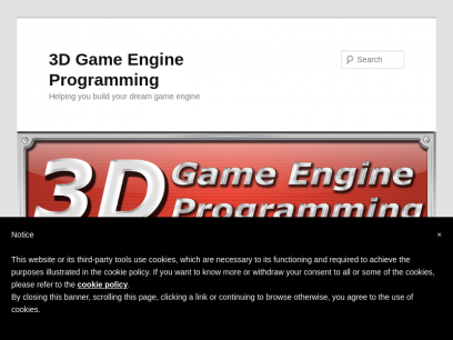 
3D Game Engine Programming | Helping you build your dream game engine	