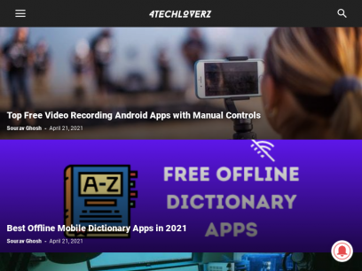 4TECHloverz - A Tech Media Brand from the Future