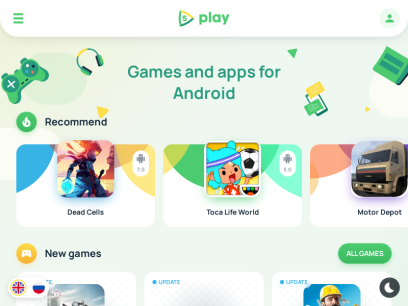 Русский Play Market | Новые Android игры на телефон и планшет без регистрации  и вирусов