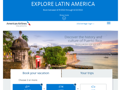 American Airlines - All Inclusive Vacation Packages, Beach Vacation Packages, Family Vacation Packages