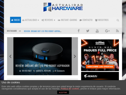Actualidad Hardware - Noticias - Reviews - PC - Gadgets