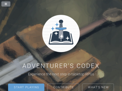 A D&amp;D 5e Online Tool | Adventurer's Codex