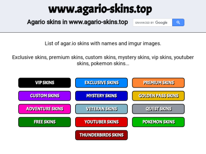 hybrid månedlige Støt 26 Sites like Agario-skins.top & Alternative - Similar Sites
