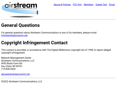 Airstream Communications, LLC