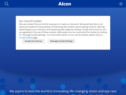 Alcon Official Site: Developing Innovative Eye Care Treatments | Alcon.com