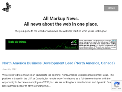 All Markup News. All news about the web in one place.