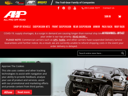 All-Pro Off-Road - Toyota Off-Road Specialists
