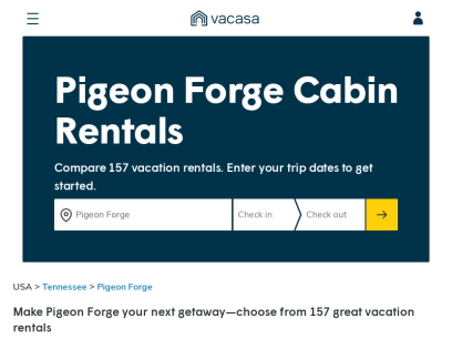 Pigeon Forge and Gatlinburg Cabins - Alpine Mountain Chalets