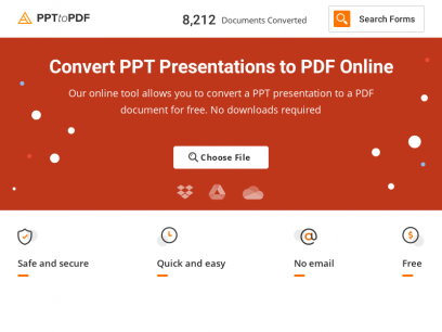 Transform PowerPoint to PDF with a free online converter | AltoConvertPPTtoPDF