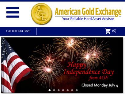 Buy Gold and Silver Coins | Gold Dealer | American Gold Exchange