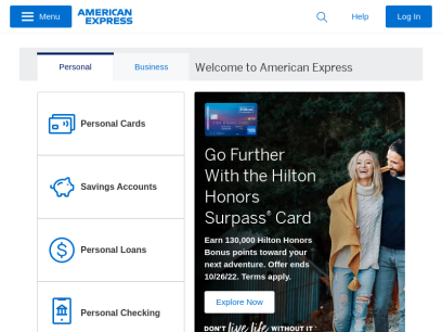 American Express Credit Cards, Rewards &amp; Banking