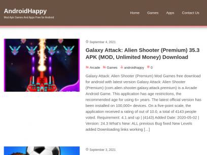AndroidHappy - Mod Apk Games And Apps Free for Android