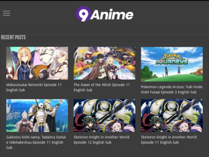 Gogoanime | Kissanime | 9Anime | Anime List | Anime bix