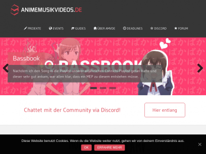 Sites like animemusikvideos.de &
        Alternatives