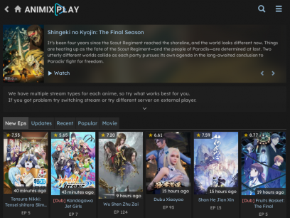 AniMixPlay - Watch HD Anime for Free