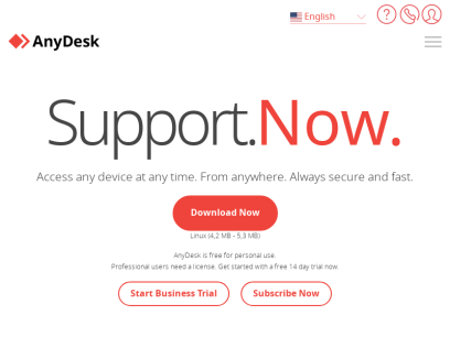 The Fast Remote Desktop Application – AnyDesk