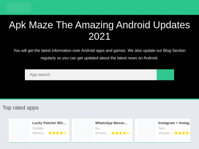 Apk Maze - The Amazing Android Updates For You