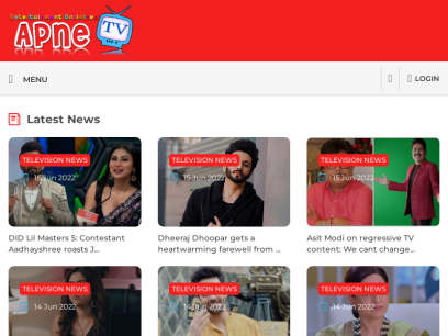 Apne TV Hindi Serials | Bollywood Movies | News | Watch Bollywood Videos