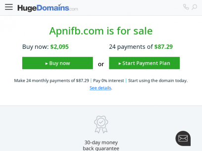 Apnifb.com is for sale | HugeDomains