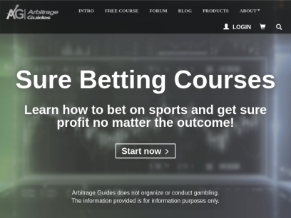 Arbitrage Guides | Sure Bet Training Courses