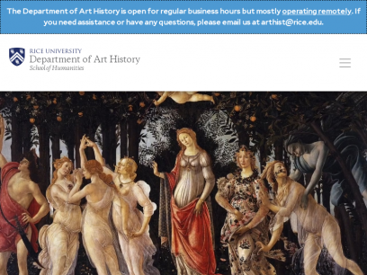 Art History | School of Humanities | Rice University
