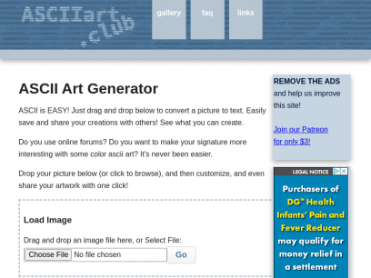 Heart generator ascii Generate Random