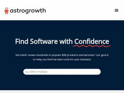 Trusted Business Software Reviews - AstroGrowth