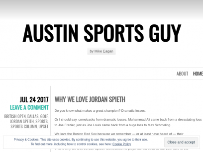 Austin Sports Guy-Sports Commentary