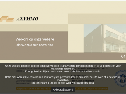 Axymmo: Verkoop en aankoop van huizen, villa's, appartementen en vakantiewoningen