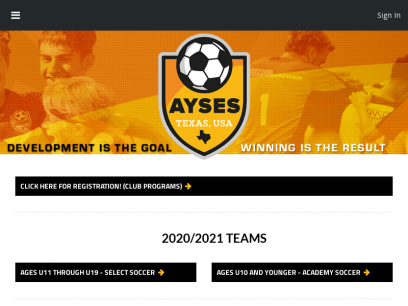 NORTH TEXAS YOUTH SOCCER CLUB IN ALLEN MCKINNEY PLANO - Advanced Youth Soccer Educational System - AYSES