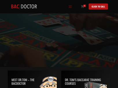 BacDoctor - Dr. Tom's Baccarat Courses &amp; Training