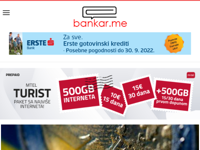 Bankar.me &#8211; Crnogorski poslovni portal