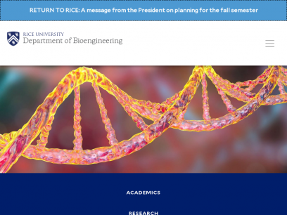 Department of Bioengineering | Rice University