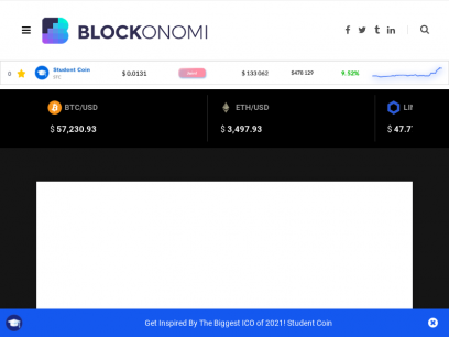 Blockonomi - Cryptocurrency News &amp; Your Guide to the Blockchain Economy