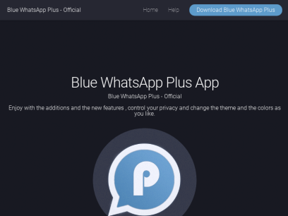 Blue WhatsApp Plus - Official